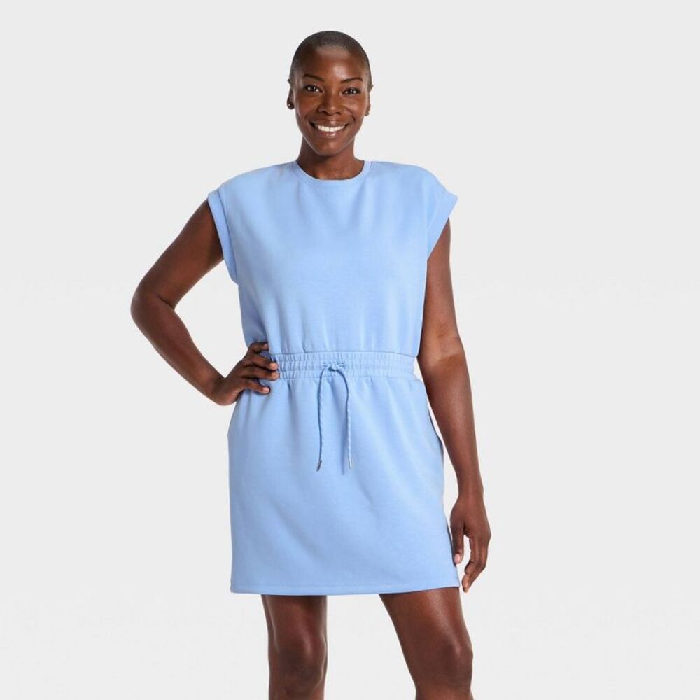All In Motion - Women's Airy Sleek Dress - All In Motion Light Blu Light Blue - Picture 4 of 4